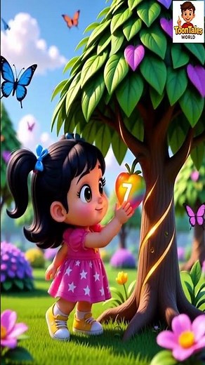 Counting with Apples — Fun 3D Animation for Kids! | Learn Numbers 1-10 🎉