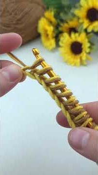 super easy crochet idea!! You’ll love it #crochet #knitting #craft #diy
