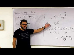 Hyperfine structure of Hydrogen: Quantum Mechanics III #5.1 | ZC OCW