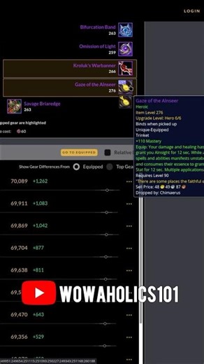 Almost passed on my BIS trinket in vault!