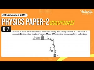JEE Advanced 2019 Physics Solutions - Paper 2 (Q 7) | IIT JEE Physics | JEE Preparation | Vedantu