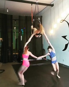 18 reactions · 3 comments | Fantastic trio hoop play from @aerialfafis @sepires and @marihabib2! ✨ #aerialhooptricks . . . #lifegoals #aerialfitness #circusfitness #bendy #circuseveryday #cirqfit #aerialhoop #trapeze #aerialhoopartist #aeriallyra #lyra #aerialofig #aerialtraining #strong #lyrahoop #aerialhooptransitions #circusarts #circus #aerialhooptricks #aerialtricks #aerialdance #aerialist #aerialartsassoc #fortheloveofaerial #aerialapparatus #aerialarts | Aerial Hoop Tricks | Facebook
