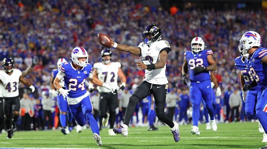 Highlight: Lamar Jackson Scores His First Touchdown of 2025 Season