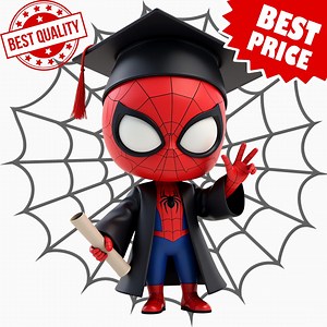 Spiderman Graduation PNG | Superhero Graduate Clipart | Cute Graduation Cap Spider PNG | Superhero Graduation Party Decor | Instant Download - Etsy