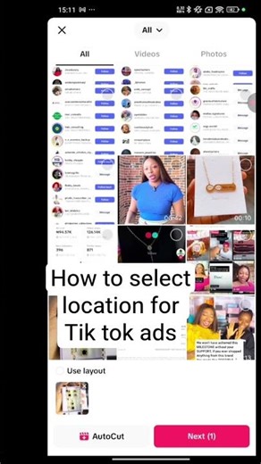 How to target location for tik tok ads : How to run tik tok ads #tiktokads