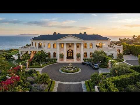 Inside Malibu’s Crystal House | Ultra-Luxury Mansion & Ocean Views