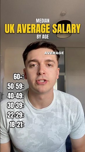 UPDATED UK AVERAGE SALARY BY AGE! #salarycomparison #ukmoney #personalfinance