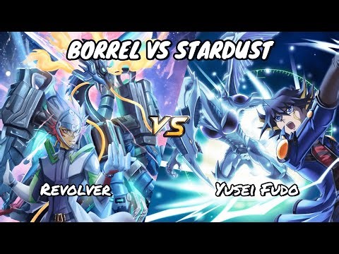 Stardust vs Borrel! Yusei Fudo vs Revolver | Yu-Gi-Oh! Duel Links | Triple Knockout Cup