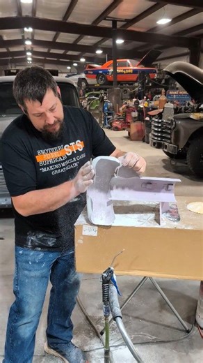 Darren creating a custom steering column cover for a '57 Chevy Truck ─────────────────────────────── Does your hot rod need work? 🔧 Visit: smotherssupercars.com to learn more! 🛡️ ─────────────────────────────── #smotherssupercars #chevytrucks #AutoRestoration | Smothers Supercars