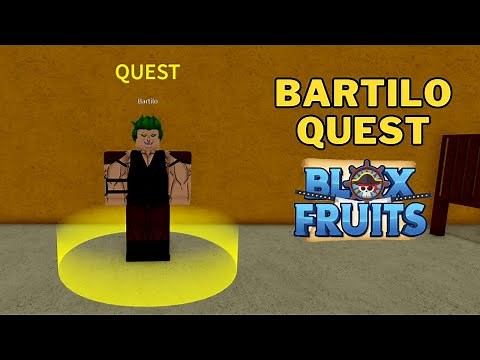 How To Do The Bartilo Quest in Blox Fruits | How To Complete Bartilo in Blox Fruits