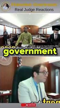 Sovereign Citizen Tries "Common Law" ... Judge Instantly Smiles! #sovereigncitizen #courtroomdrama