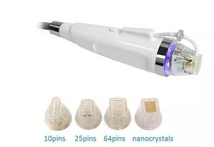 [Hot Item] Gold RF Microneedling Needle Cartridge Tips 10/25/64pin and Nano for Face Lift Stretch Marks Wrinkle Remove