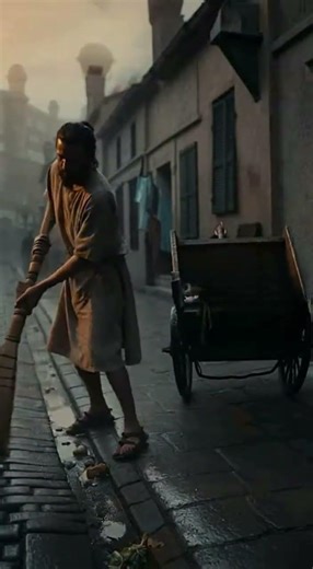 The Roman Street Cleaner - Brooms, Carts & The Eternal War on Garbage (AI) | #ancientcity #shorts