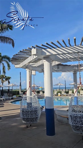 Dip into paradise at our St. Pete Beach resort. ☀️ Whether you're all about that poolside vibe or just want to float the day away, we've got a lounge chair calling your name. | Sirata Beach Resort