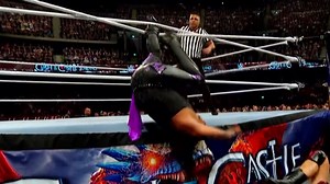 【名场面】达米安 普雷斯特（Damian Priest）失误挂在擂台边