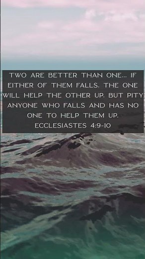 Who Do You Have to Help You Up When You Fall. #churchonline #church #friendship