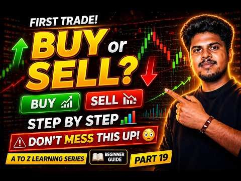 How to Place Your First Trade in MT4/MT5 😳 (Step by Step) | Day 19