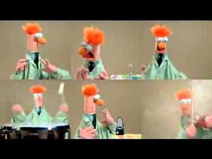 Beaker Harmonizes with Himself