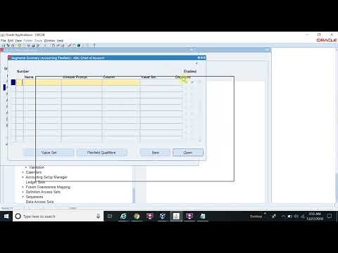 How to Create Chart Of Account in Details in oracle R12 - Part 8