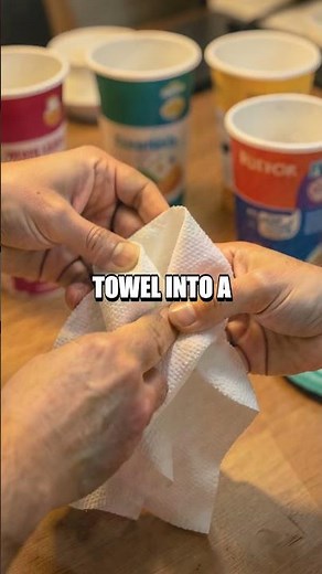 Rainbow Rise Capillary Action on a Paper Towel