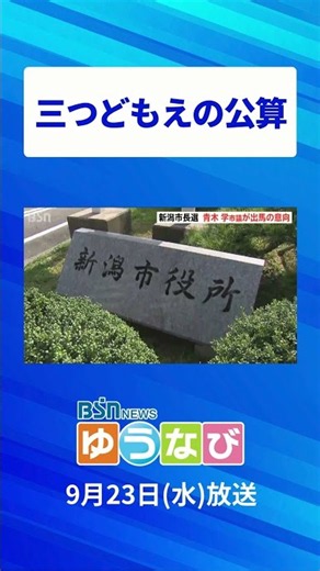 新潟市長選挙
