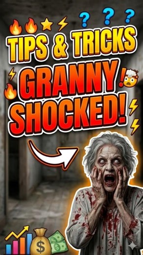 I Found a Glitch that shoked Granny!💥(Tips & Tricks) #granny #ytshorts #shorts #trollface #gameplay