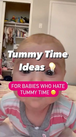 READ MORE ⬇️ 👋 Hi! I’m Leah, a pediatric physical therapist and mom. Follow @theptparent for more play ideas, tips and tricks and info on baby development 👶 If your baby HATES tummy time, it probably means you do too 😵‍💫. But… not to worry! I’ve got some tips to try and help!! 🦸‍♀️ Try shorter bouts of tummy time but more frequently throughout the wake window. This way baby will tolerate it better but just in chunks that they can handle. Work on increasing time little by little each day 🙌 