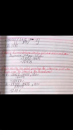 1.4K views · 12 reactions | Class 10 || C. Math Compound Interest Solutions #class10math #mathematics #class10 #SEEEXAM RS Virtual Classes | RS Virtual Classes | Facebook