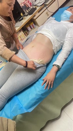 Abdominal Massage Therapy for Relaxation & Digestion | Core Wellness Technique #Shorts