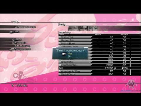 Final Fantasy XIII​: Weapon Upgrading made easy!