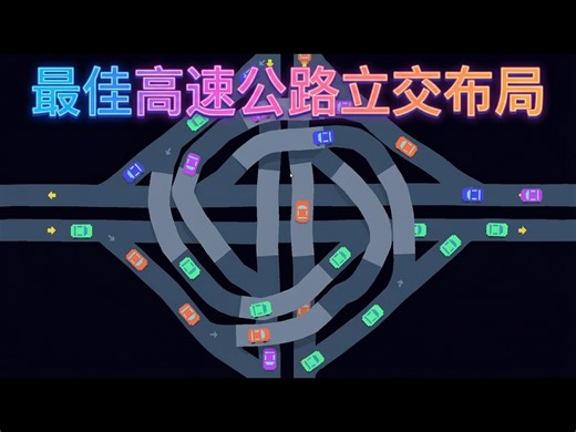 【中配】哪种是最佳的高速公路立交布局？Freeways游戏解析 - Real Civil Engineer