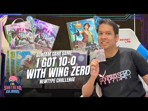 Gundam Card Game | I Won Back-To-Back Newtype Challenge Tournaments With Wing Zero | Dynames NTC
