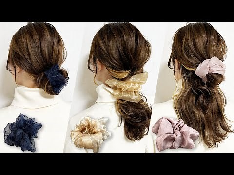 【シュシュ】超簡単！シュシュだけで超可愛いヘアアレンジ3選♡