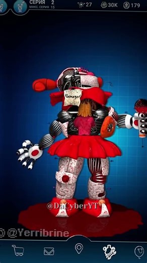 FNAF Edit - Evolution of Circus Baby 2 Animation