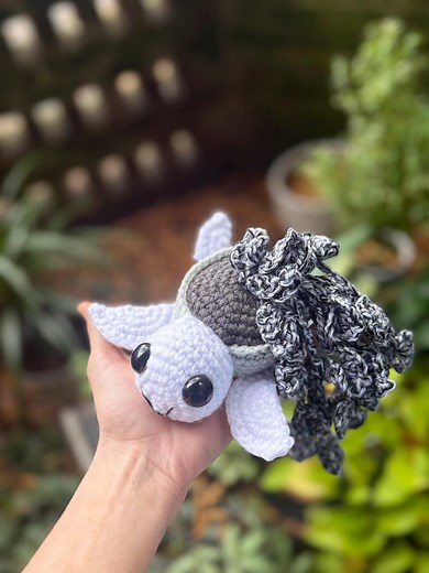 Crochet Amigurumi Halloween Turtle - Etsy Canada