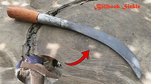 DIY Tools / Making a Useful Billhook From Useless Steel In Workshop | Secret Metal Works