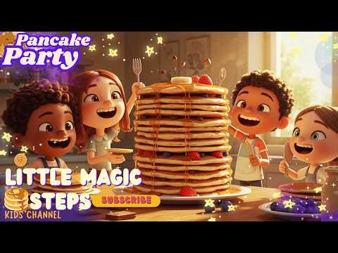 Delicious Pancake Dance 🥞🎶 Fluffy, Sweet & Delicious Pancake Song for Kids