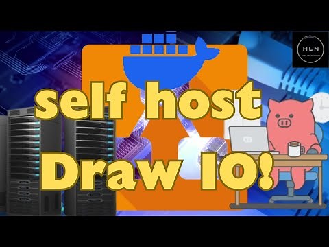 How To Self host DRAW IO in Your Home Lab Using Docker!