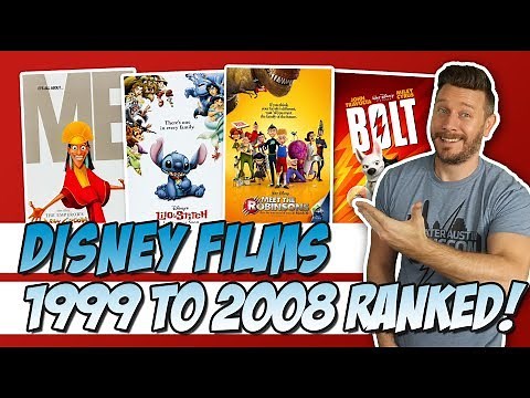 The Disney Post-Renaissance Films Ranked! (1999 to 2008)