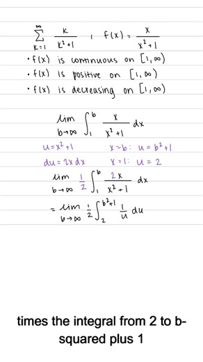 Integral Test - Diverge