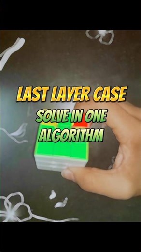 last layer case solution by one method #cfopmethod
