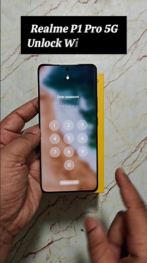Unlock your Realme 5g Phone just a minute - Realme P1 pro forget password - unlock without pc