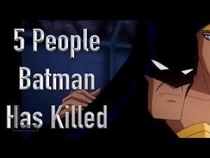 5 People Batman Has Killed