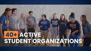 When you participate in our active student life community on campus, you will be part of what makes Mary such a supportive, vibrant, and fun place to live, learn, and grow. 🧡 💙 #LifeatMary | University of Mary