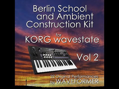 Korg Wavestate Sound Bank Vol 2 for Berlin School and Ambient