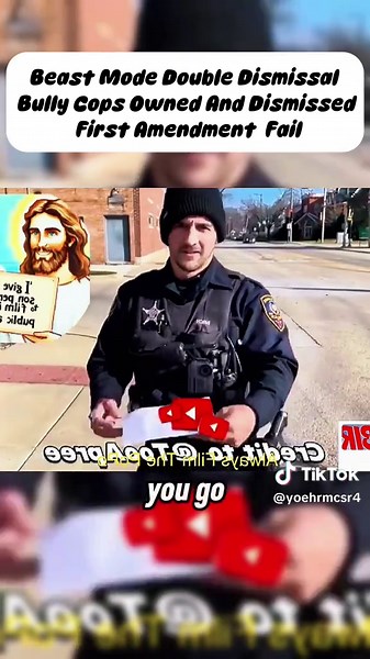 Copoftiktok: Auditing Police Officers Under the 1st Amendment