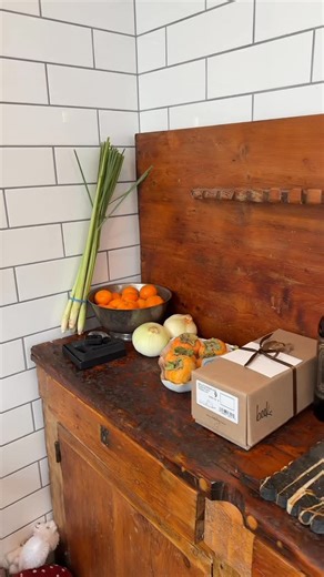 Corre Larkin on Instagram: "Prep for this week’s upcoming photoshoot. All the props are set up and errands are done. Hit up the farmers market today for the first few days of ingredients. Also got a small printer to track all the finished shots for each chapter. I am going to be taking you all along for the ride. I am nervous, excited and trying hard not to stress out too much. Thank you to all those have helped me and supported this book so far! @bluepheasant.table @goodbuyjames @ruffoniofficia