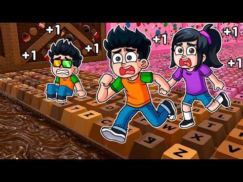 ESCAPA DEL TECLADO DE VELOCIDAD DE CARAMELOS EN ROBLOX | SPEED KEYBOARD ESCAPE | JONDRES GC