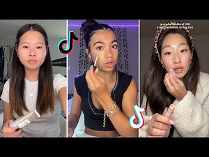 Makeup Tutorial Tiktok Compilation - GRWM ( Get Ready With Me ) ❤️(Skincare, Makeup, Outfits) 1637🥰