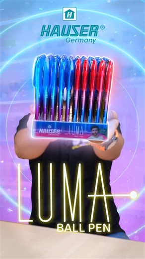 Student Yard on Instagram: "Hauser Luma – Smooth writing, two-tone style in just ₹10 only🌟 Follow @studentyard for more ! #stationery #backtoschool #pens #new #viral"